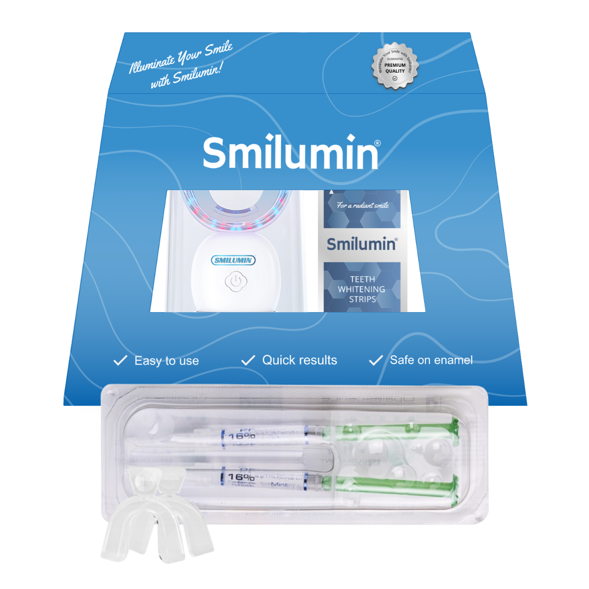 Set za izbjeljivanje Smilumin s gelom Opalescence 16%
