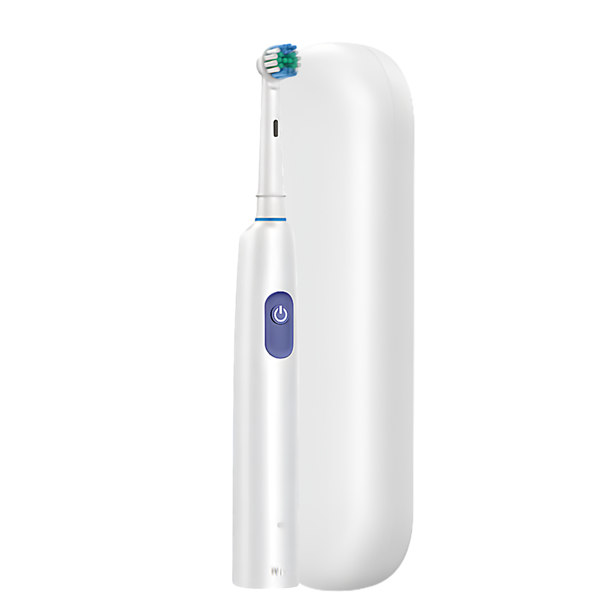 Deep Clean bijela električna četkica za zube + 4 glave