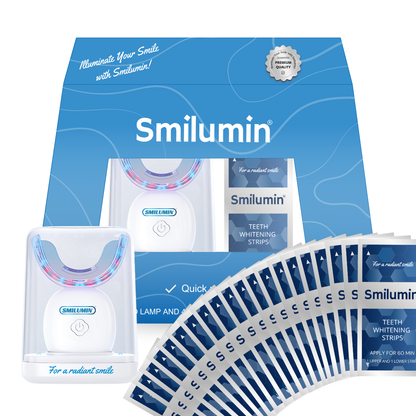 Smilumin – Set za njegu zubi s LED lampom i trakicama