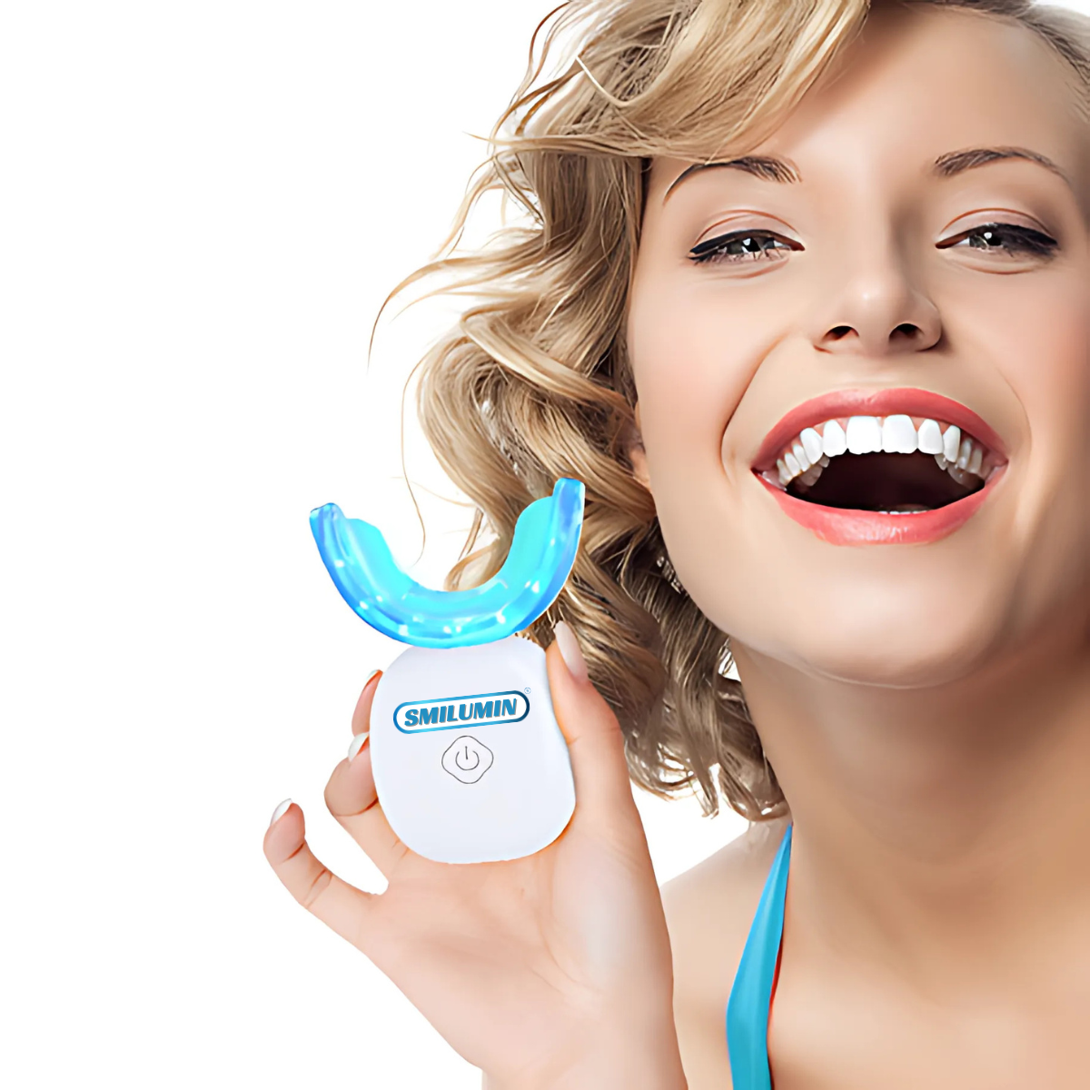 Smilumin – Set za njegu zubi s LED lampom i trakicama